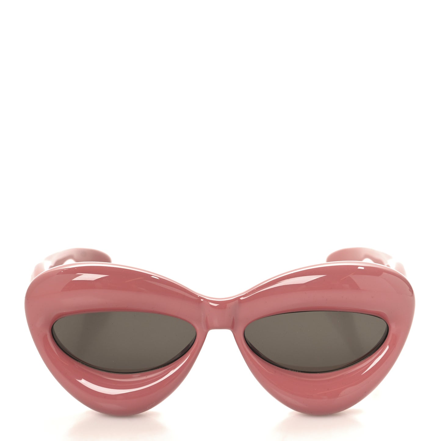 Acetate Inflated Cat-Eye Sunglasses Pink