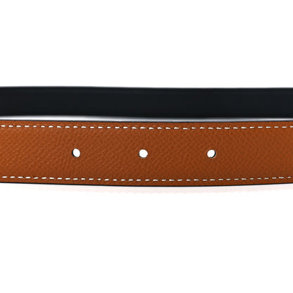 Hermes Swift Epsom 24mm Mini Constance H Belt 90 36 Black Gold 4 of 5