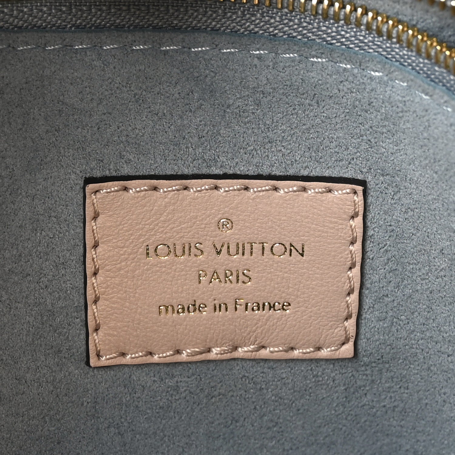 Louis Vuitton Calfskin Monogram On My Side PM Greige 6 of 9