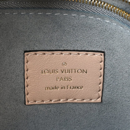 Louis Vuitton Calfskin Monogram On My Side PM Greige 6 of 9