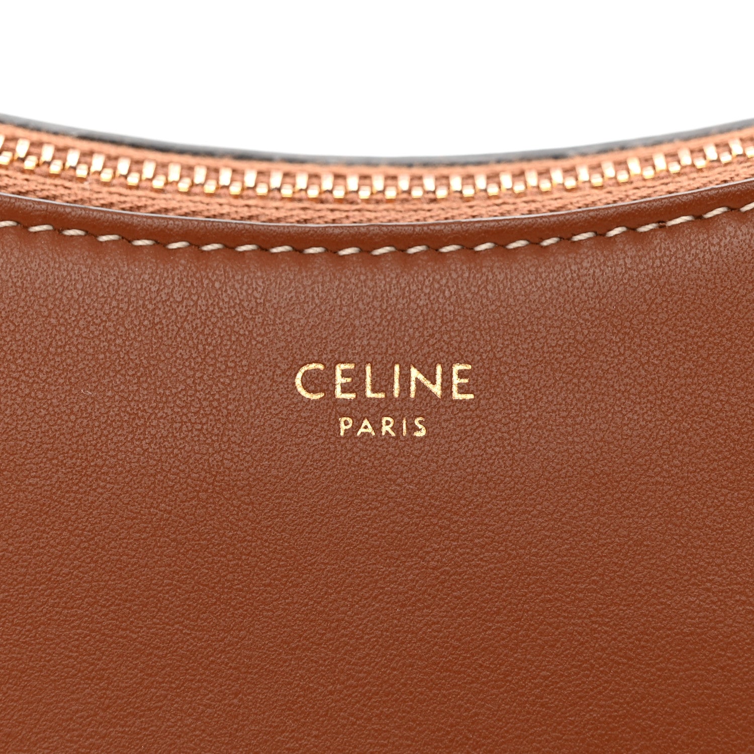 Celine Smooth Calfskin Medium Strap Ava Shoulder Bag Tan 6 of 9