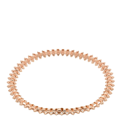 Cartier 18K Pink Gold MM Clash De Cartier Flexible Bracelet 21 2 of 4