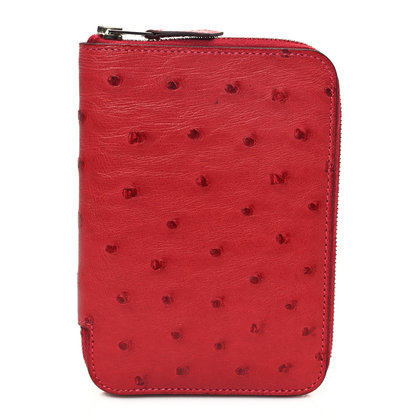 Ostrich Azap Vertical Wallet Rouge Vif