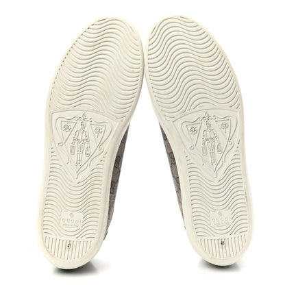 Gucci GG Supreme Monogram Fake/Not Womens Ace Sneakers 41 Beige New Shamarock Brown Sugar 5 of 8
