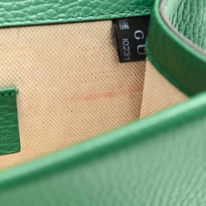 Gucci Calfskin Mini Dionysus Shoulder Bag Emerald 10 of 12