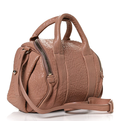 Alexander Wang Pebbled Lambskin Rockie Blush Pale Gold Hardware 3 of 13