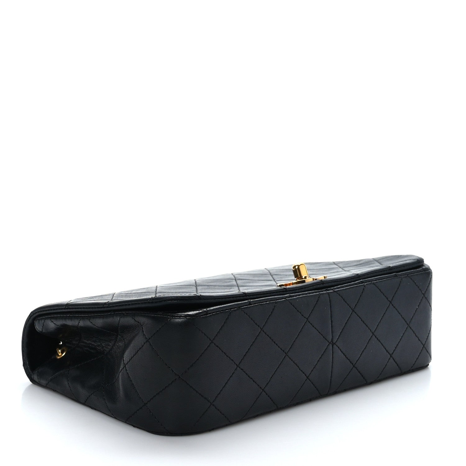 Chanel Lambskin Quilted Small Single Flap Black 4 of 9