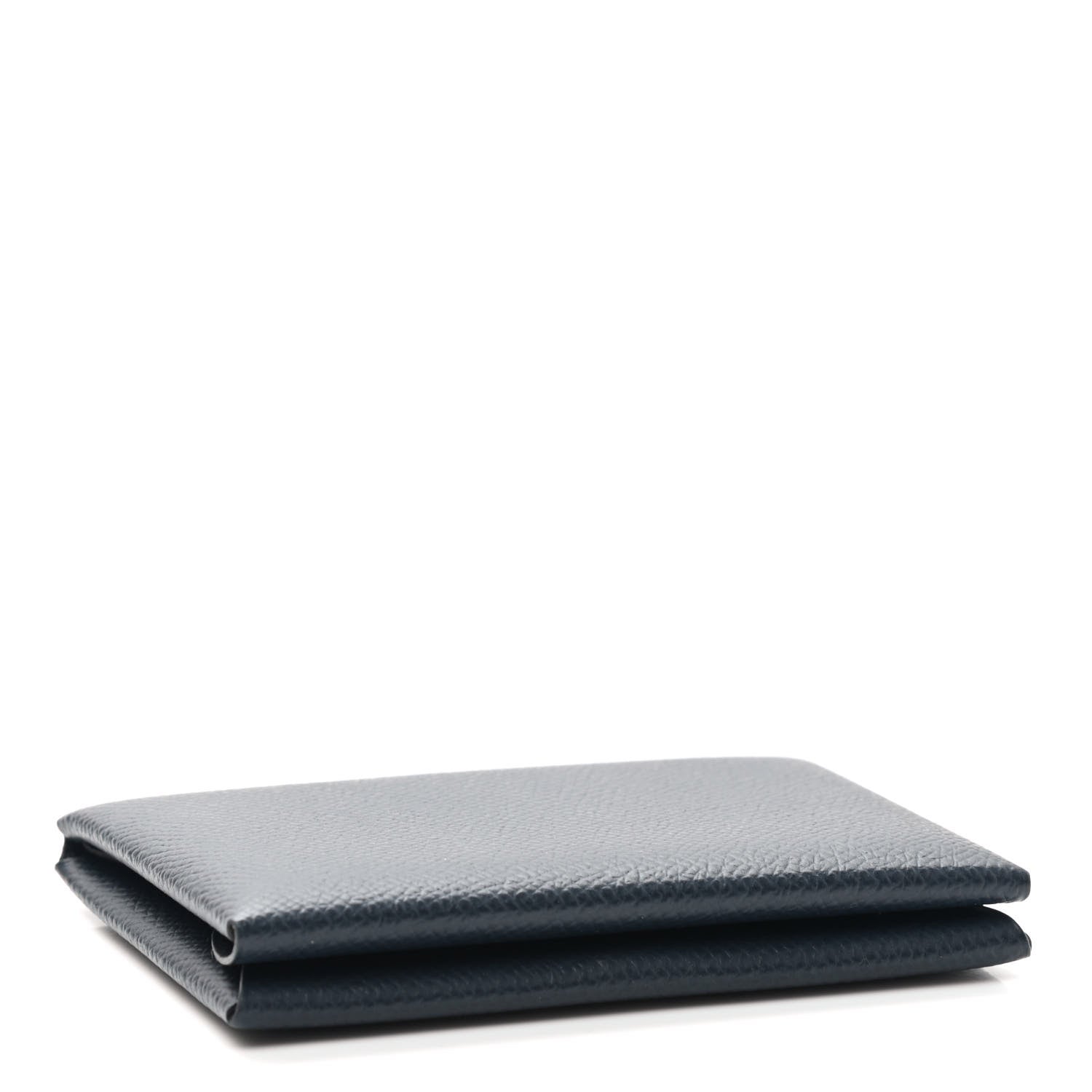 Hermes Epsom Duo Calvi Card Case Bleu Indigo 4 of 6