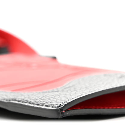 Christian Louboutin Calfskin Gomme Loubilab Batt Clutch Loubi Black 8 of 11