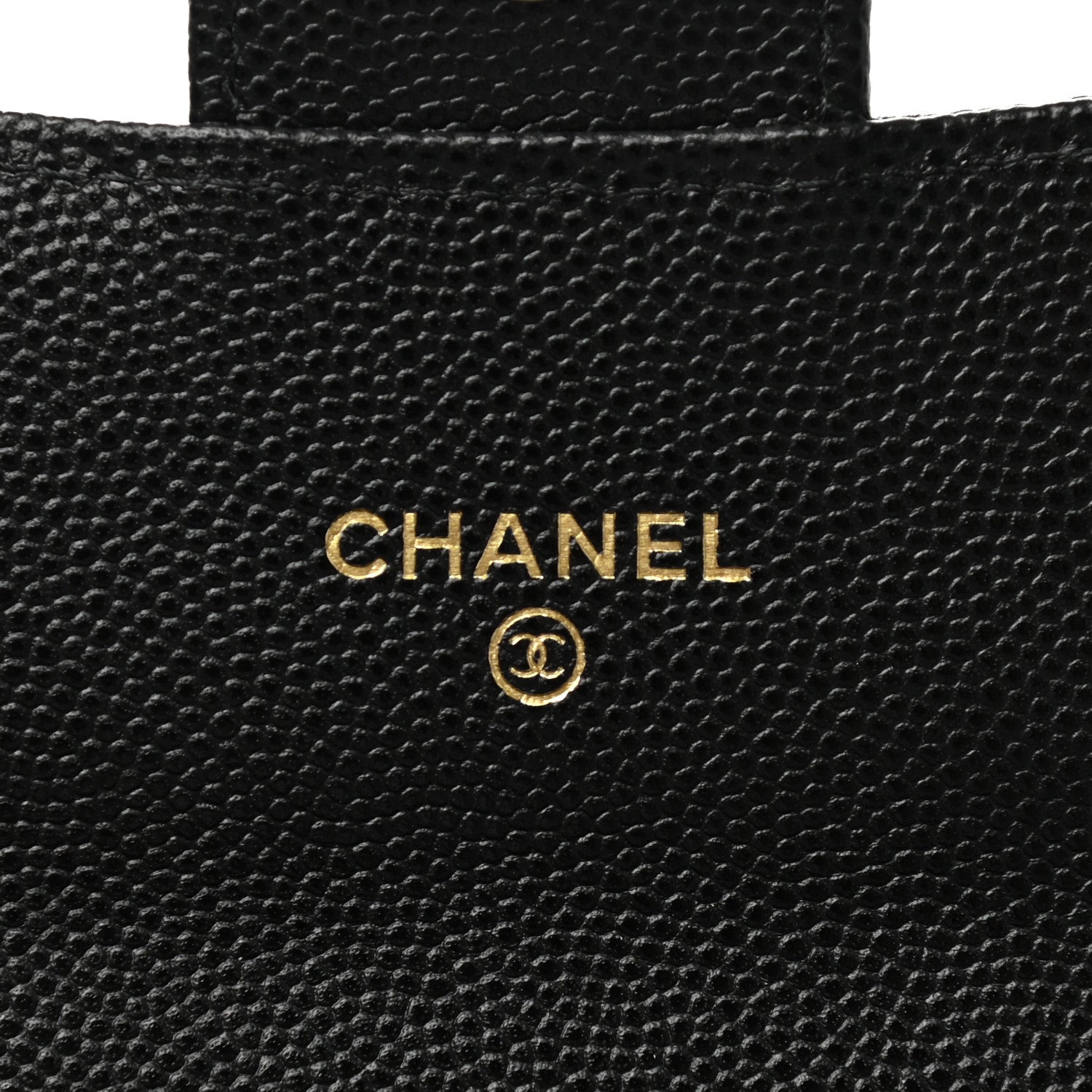 Chanel Caviar Quilted Medium Gusset Flap Wallet Black 6 of 8