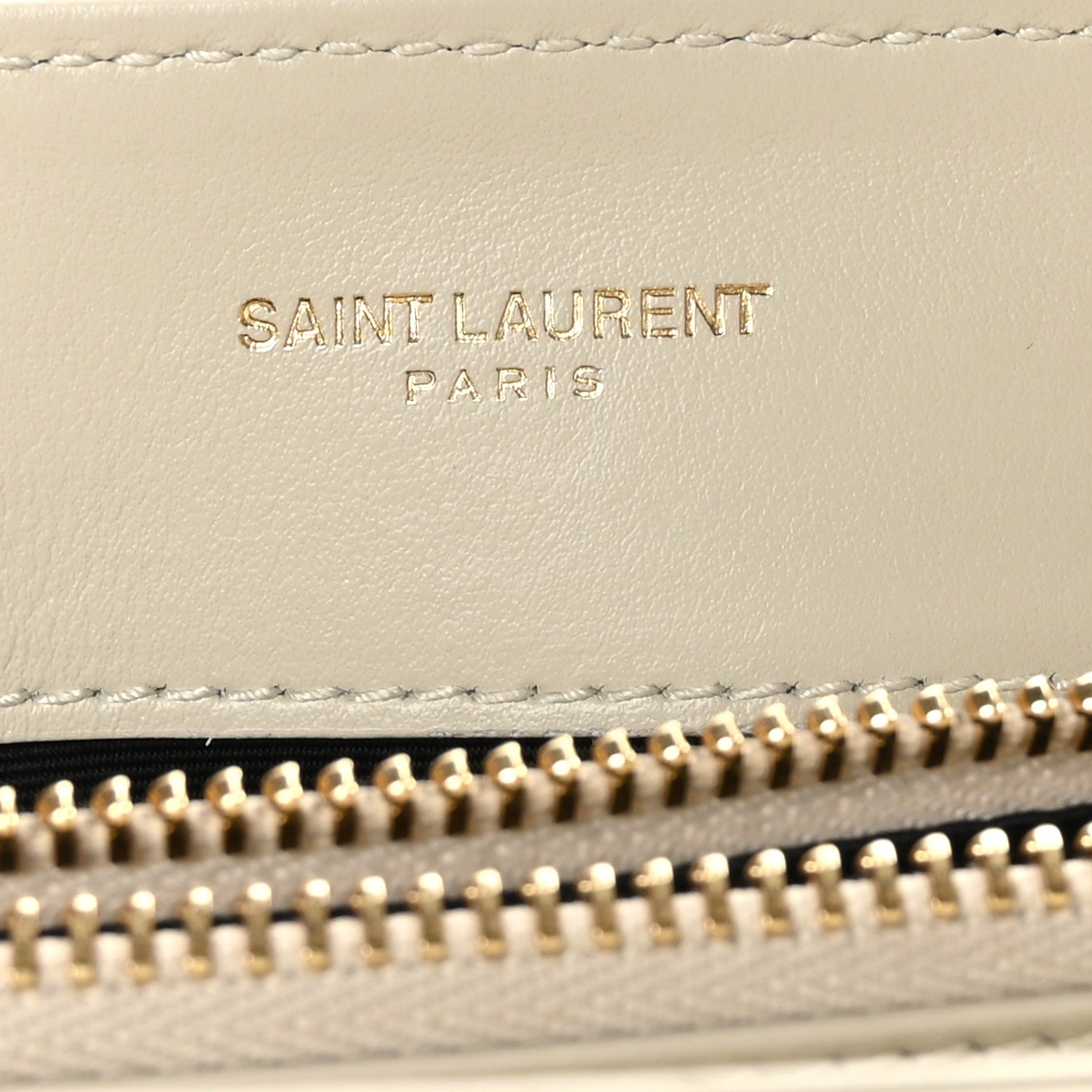 Saint Laurent Calfskin Y Quilted Monogram Small Loulou Chain Satchel Crema Soft 6 of 10
