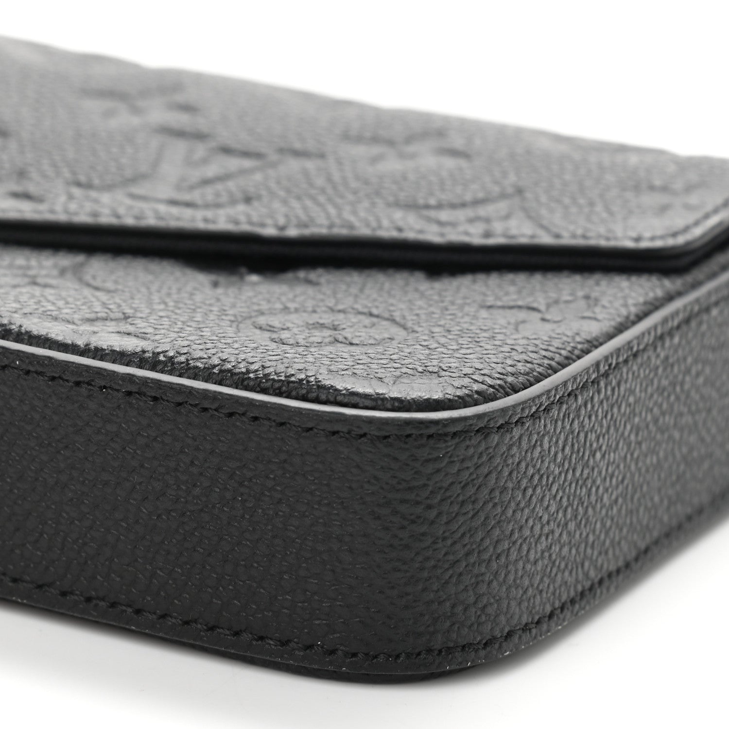 Louis Vuitton Empreinte Pochette Felicie Chain Wallet Black 11 of 12