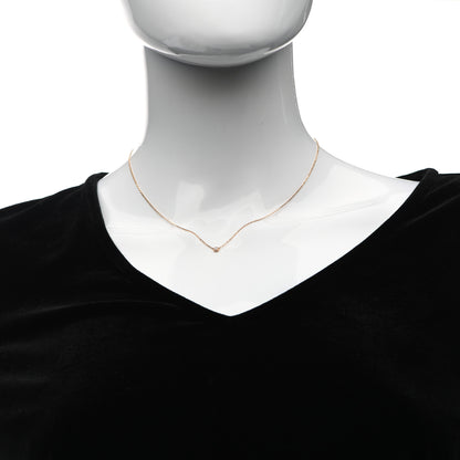 Cartier 18K Pink Gold Diamond XS D'Amour Pendant Necklace 2 of 6
