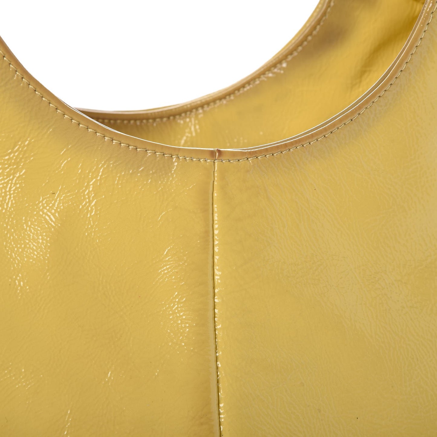 Patent Belle de Jour Cabas Tote Yellow