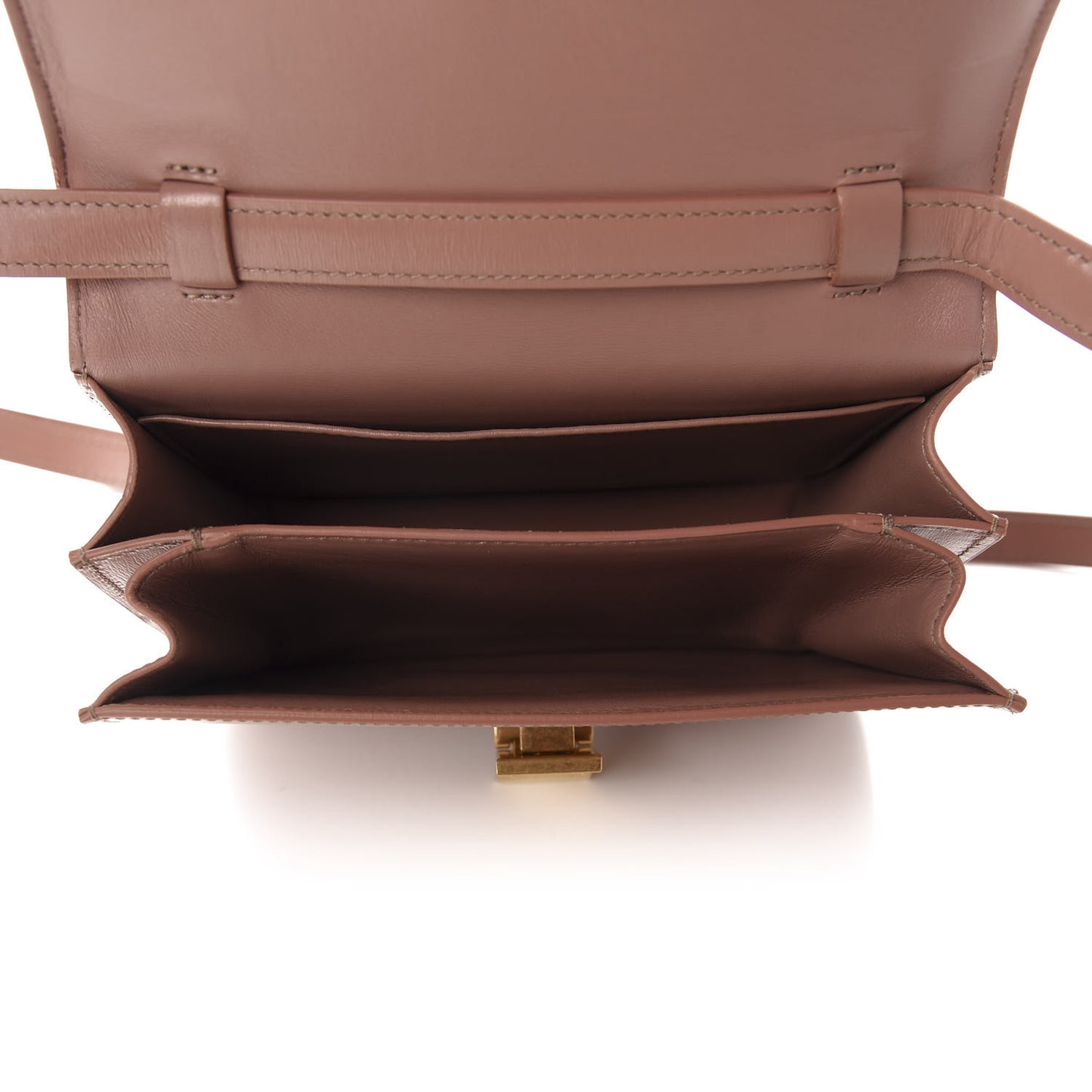 Box Calfskin Teen Classic Box Flap Bag Antique Rose