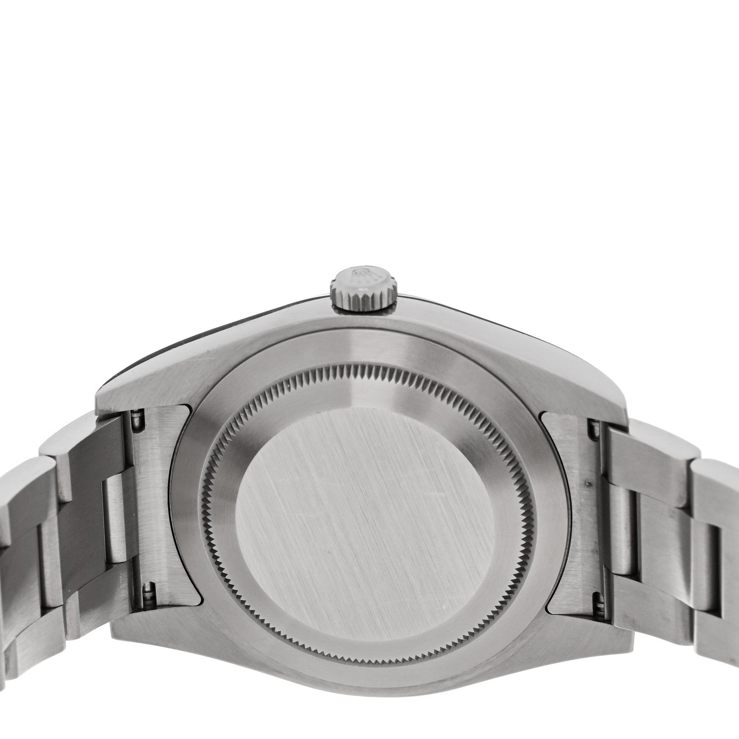 Rolex Stainless Steel 39mm Oyster Perpetual Watch Blue 114300 4 of 5
