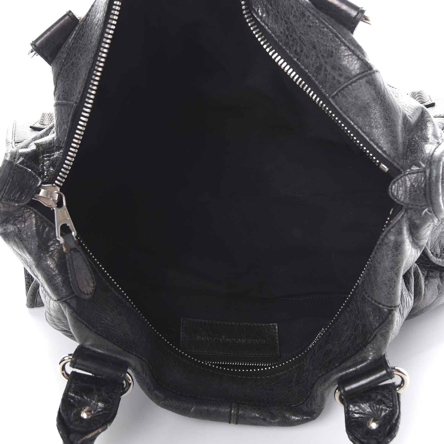 Balenciaga Agneau Giant 21 Silver Hardware Work Black 4 of 16