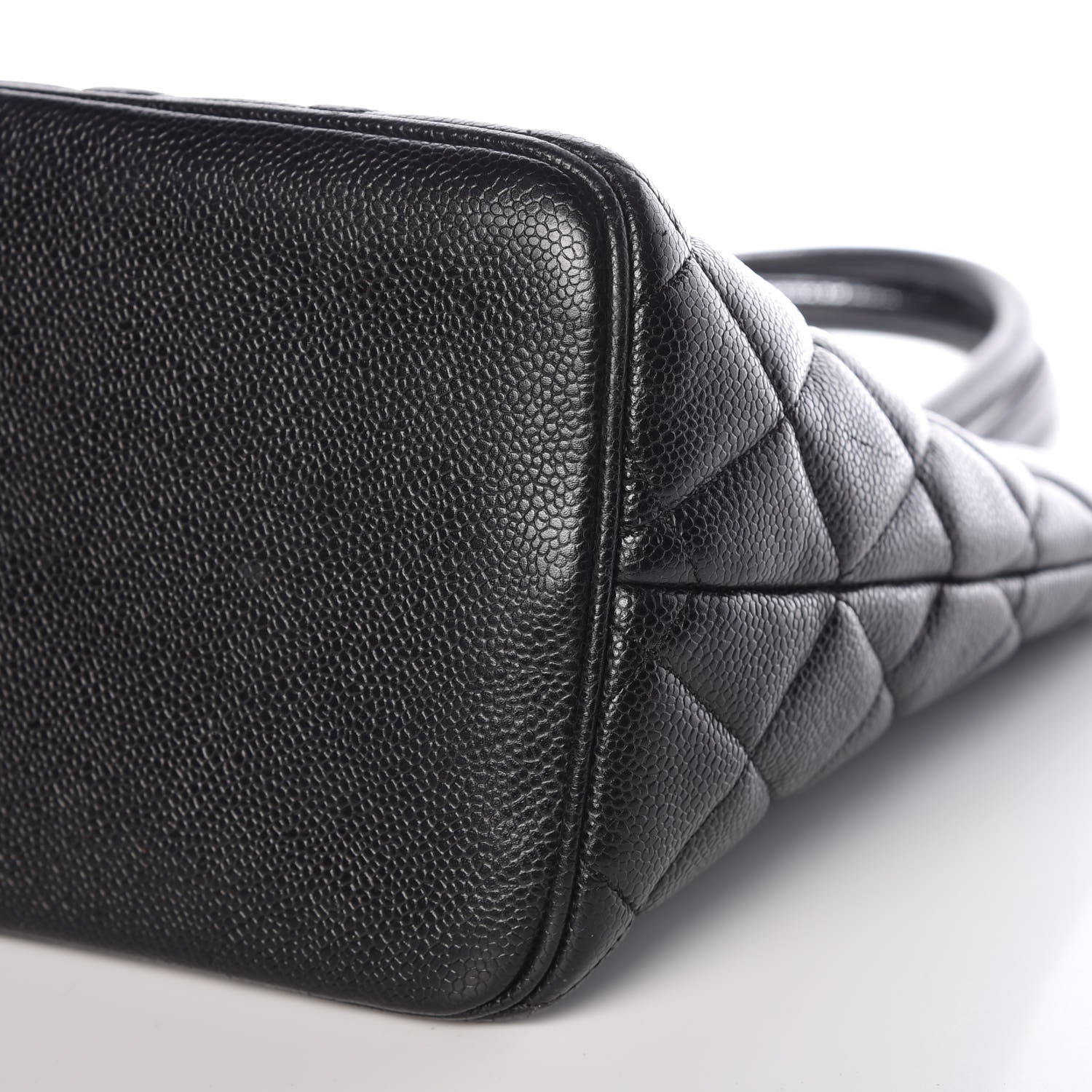 Chanel Caviar Quilted Medallion Tote Black 6 of 12