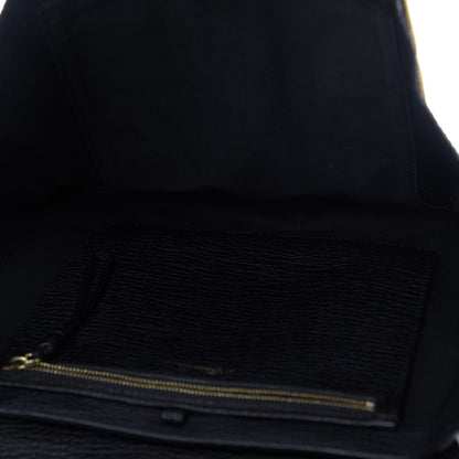 3.1 Phillip Lim 3.1 Textured Calfskin Medium Pashli Satchel Black 6 of 10