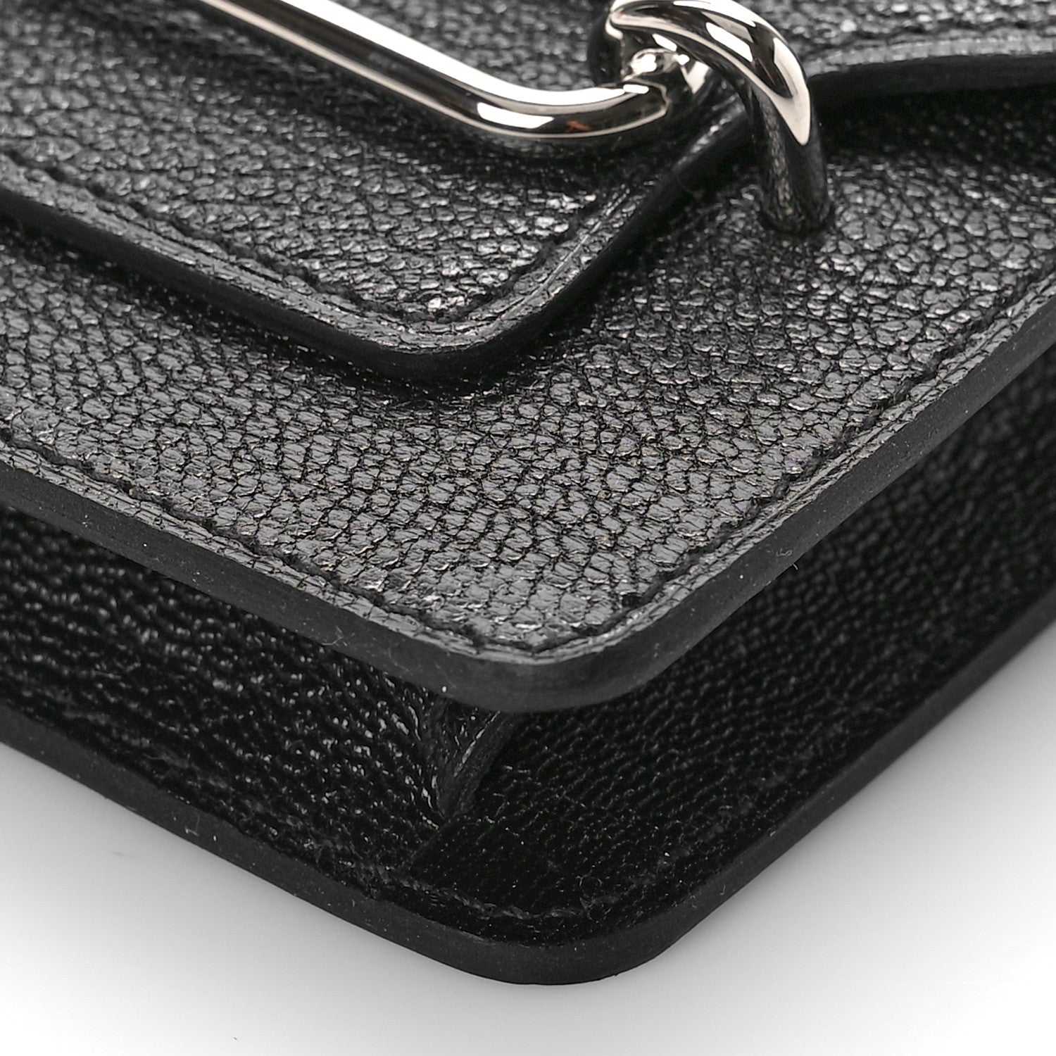 Hermes Chevre Mysore Roulis Slim Wallet Black 17 of 24