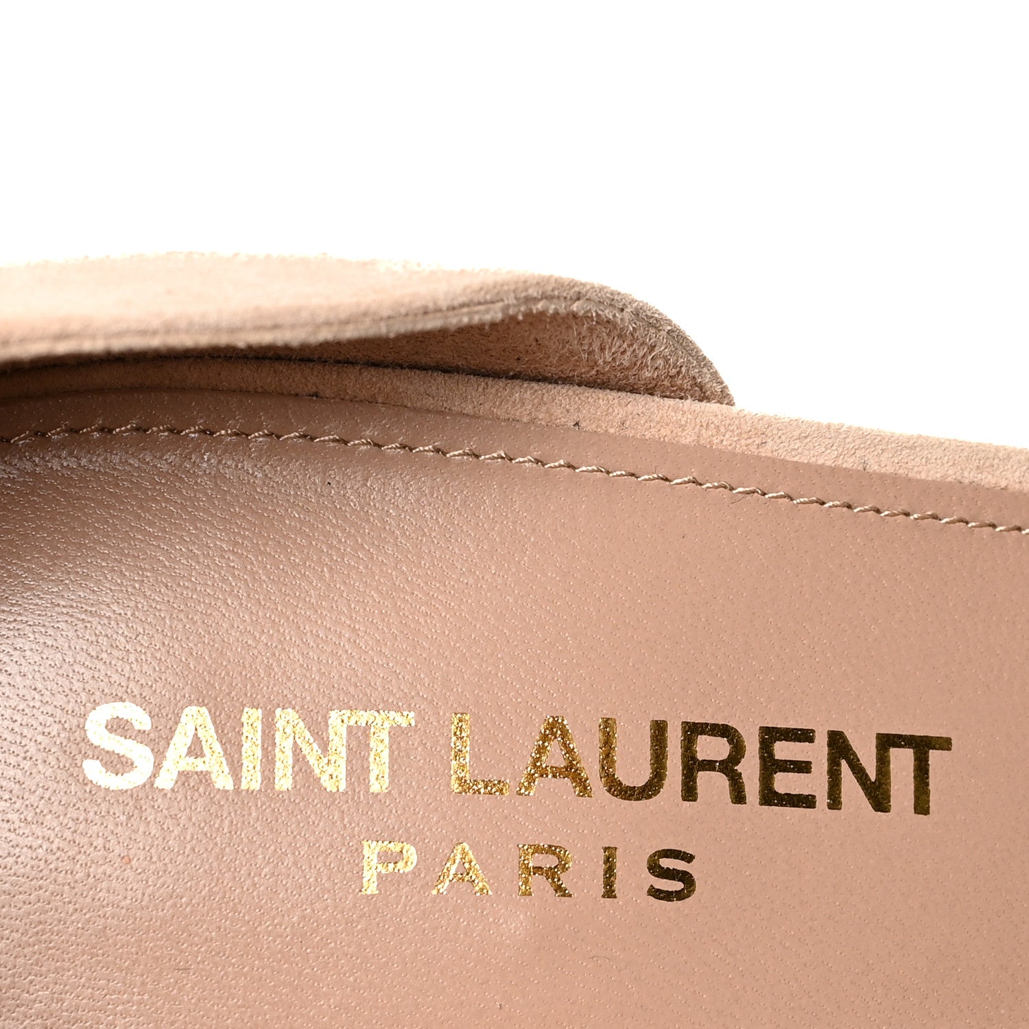 Saint Laurent Suede Calfskin Opyum 85 Sandals 38 Misia 7 of 10