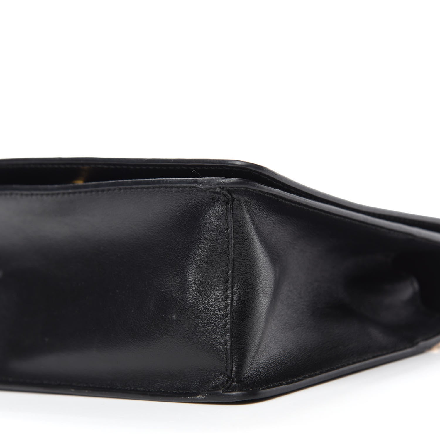 Prada Saffiano Soft Calfskin Chain Crossbody Bag Black 7 of 11