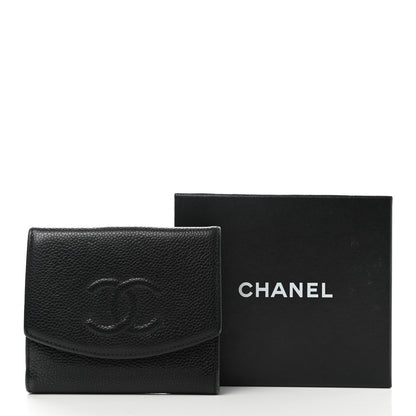 Chanel Caviar Timeless CC Flap Wallet Black 8 of 8