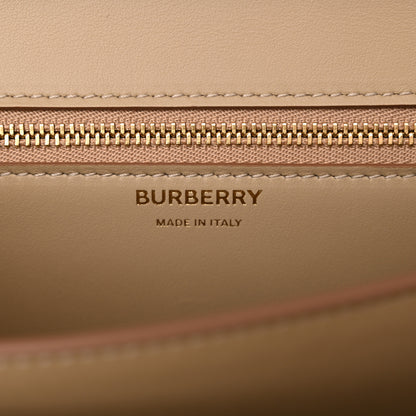 Burberry Grained Calfskin Small TB Bag Oat Beige 6 of 10