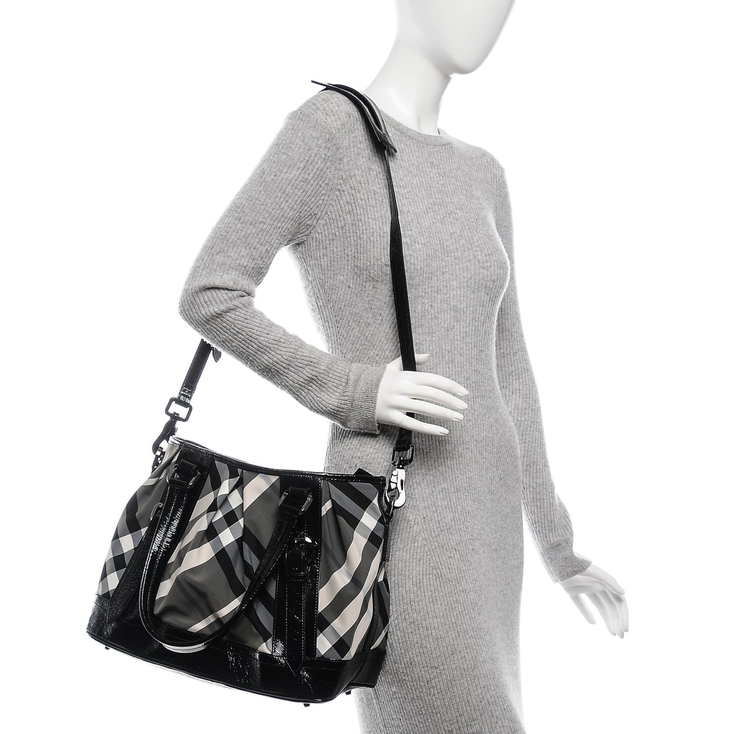 Nylon Beat Check Lowry Black
