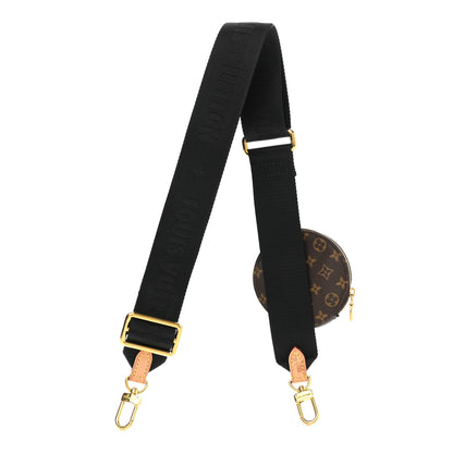Louis Vuitton Monogram Multi Pochette Accessories Bandouliere Shoulder Strap Black 2 of 5