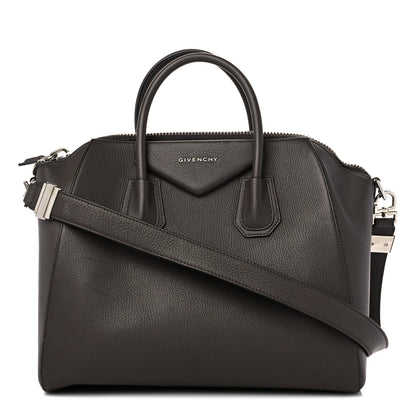 Givenchy Sugar Goatskin Medium Antigona Heather Grey 1 of 16