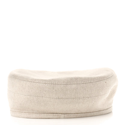 Hermes Cashmere Beret 57 Biege 3 of 6