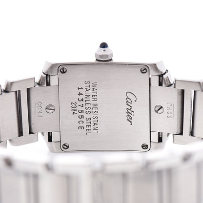 Cartier Stainless Steel 20mm Tank Francaise Quartz Watch 5 of 5