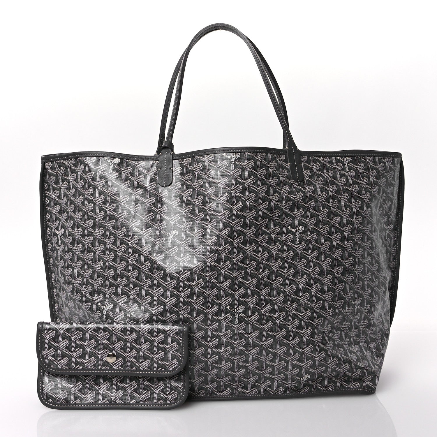 Goyard Goyardine Reversible Anjou GM Grey 4 of 18