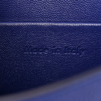 Celine Grained Calfskin Small Trotteur Indigo 7 of 11