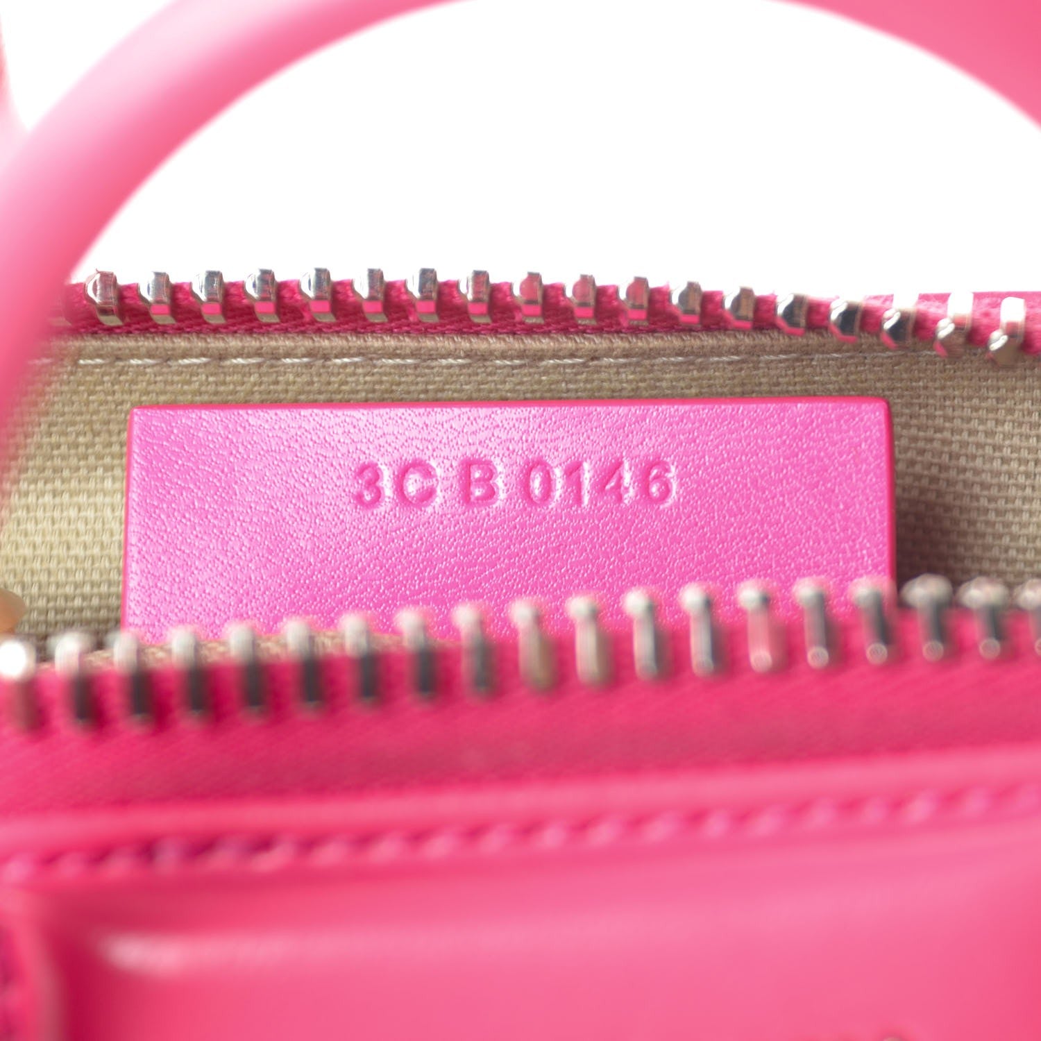 Givenchy Shiny Lord Calfskin Mini Antigona Shocking Pink 7 of 10