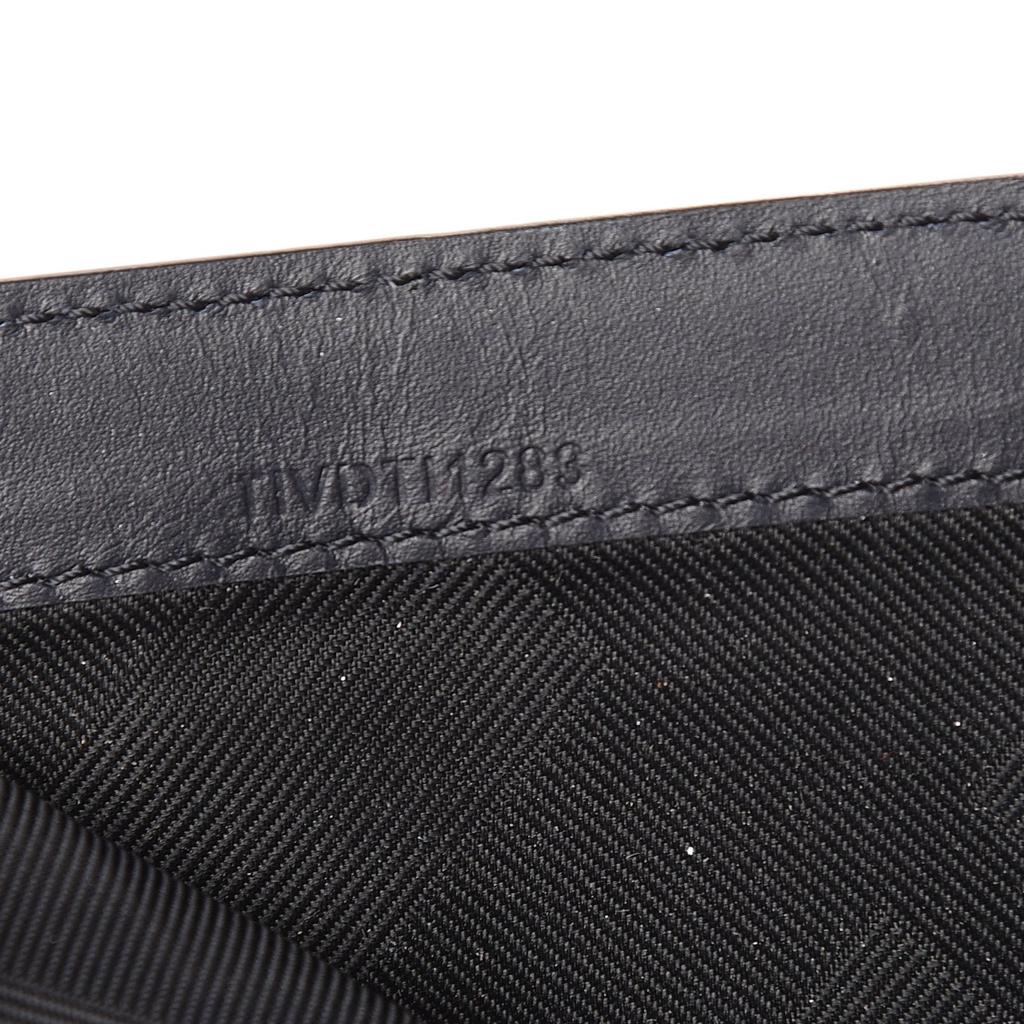 Calfskin Seaside Print BBi-Fold Wallet Bright Navy
