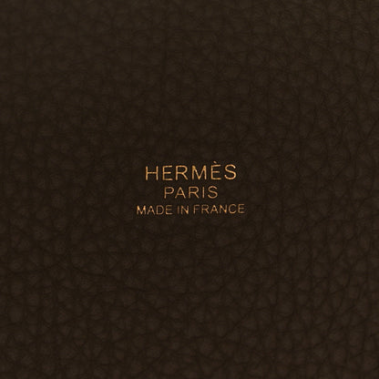 Hermes Taurillon Clemence Picotin Lock 18 PM Etoupe 6 of 11