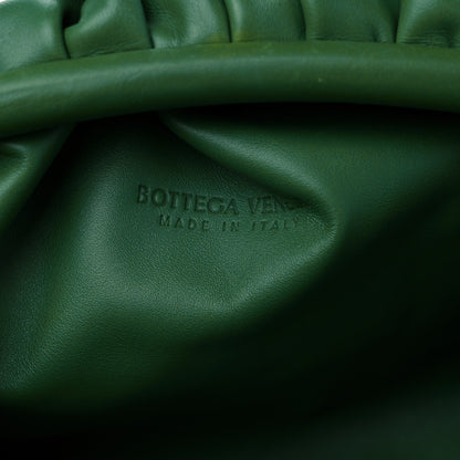 Bottega Veneta Smooth Butter Calf The Pouch Oversized Clutch Racing Green 6 of 11