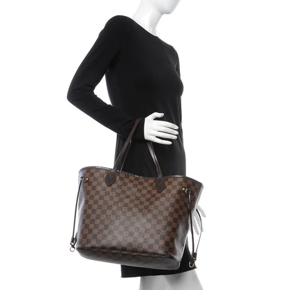 Louis Vuitton Damier Ebene Neverfull MM 2 of 17
