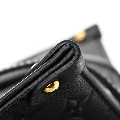 Louis Vuitton Empreinte Monogram Giant Onthego MM Black 15 of 17