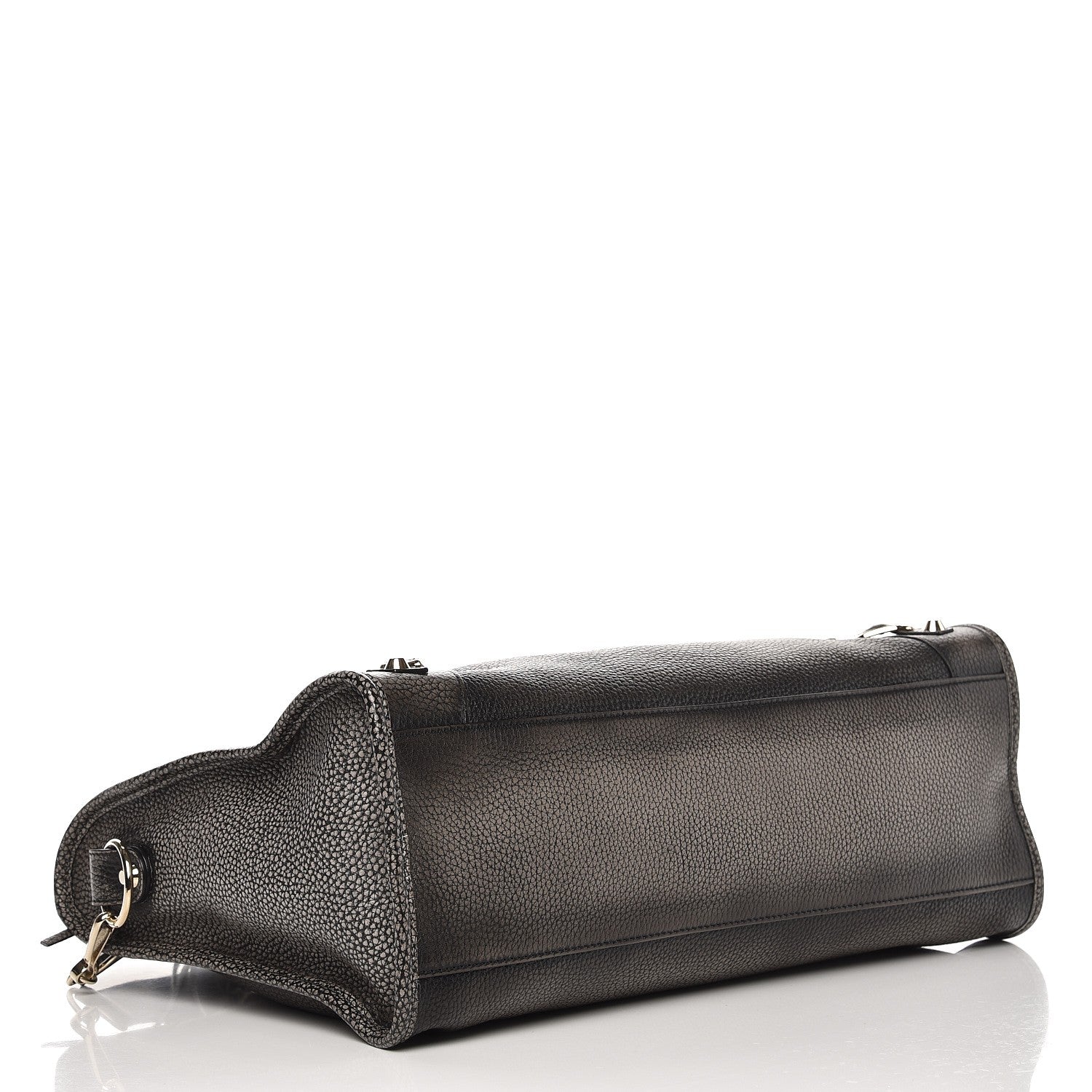 Balenciaga Grained Calfskin Classic Gold Hardware City Ombre Grey Gradient 4 of 11