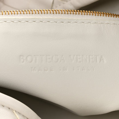Bottega Veneta Calfskin Intrecciato Large Hop White 6 of 10