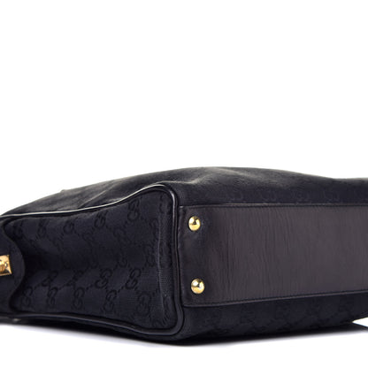 Gucci Monogram Tote Black 8 of 9