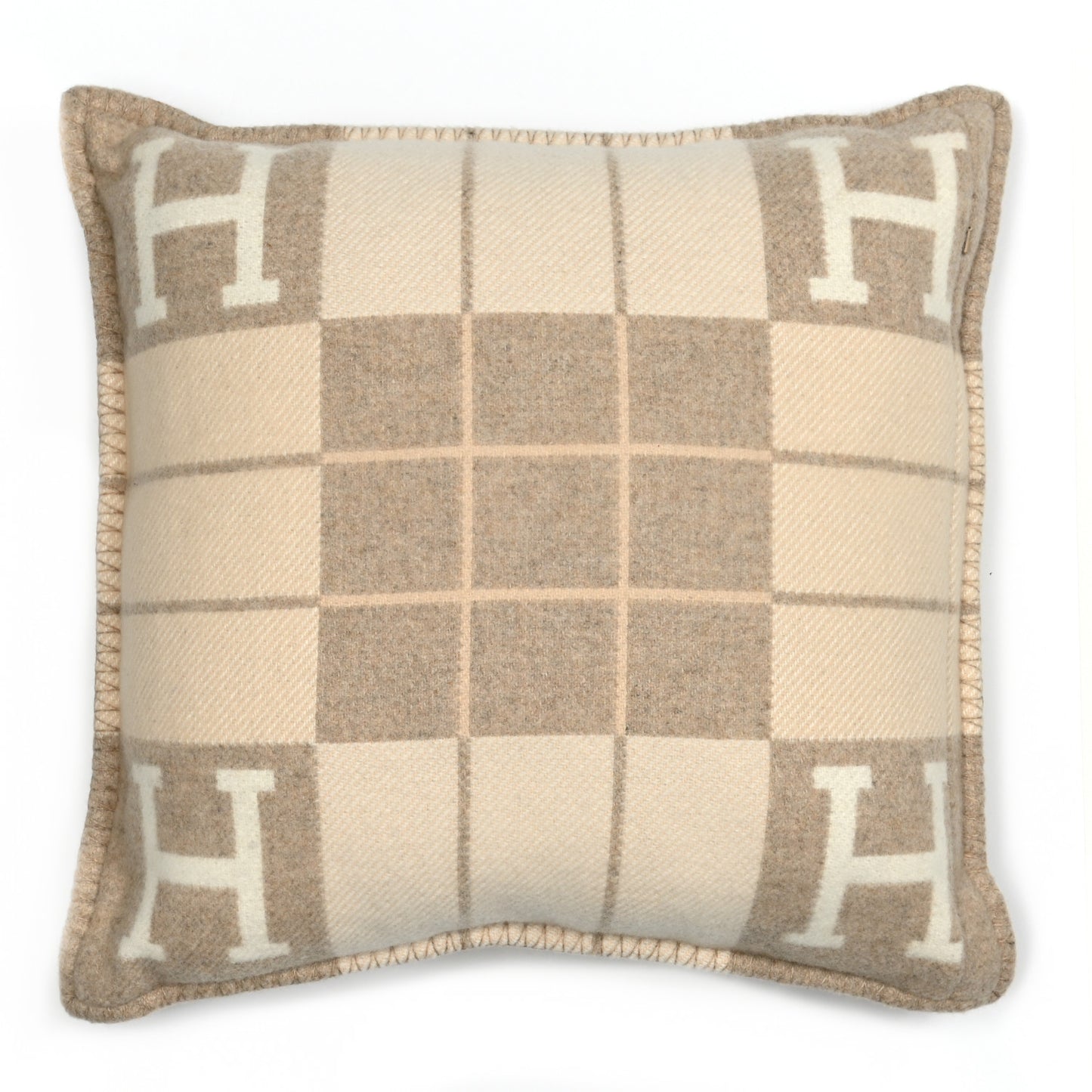 Wool Cashmere Avalon III Pillow PM Coco Camomille
