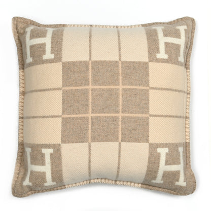 Hermes Wool Cashmere Avalon III Pillow PM Coco Camomille 2 of 3