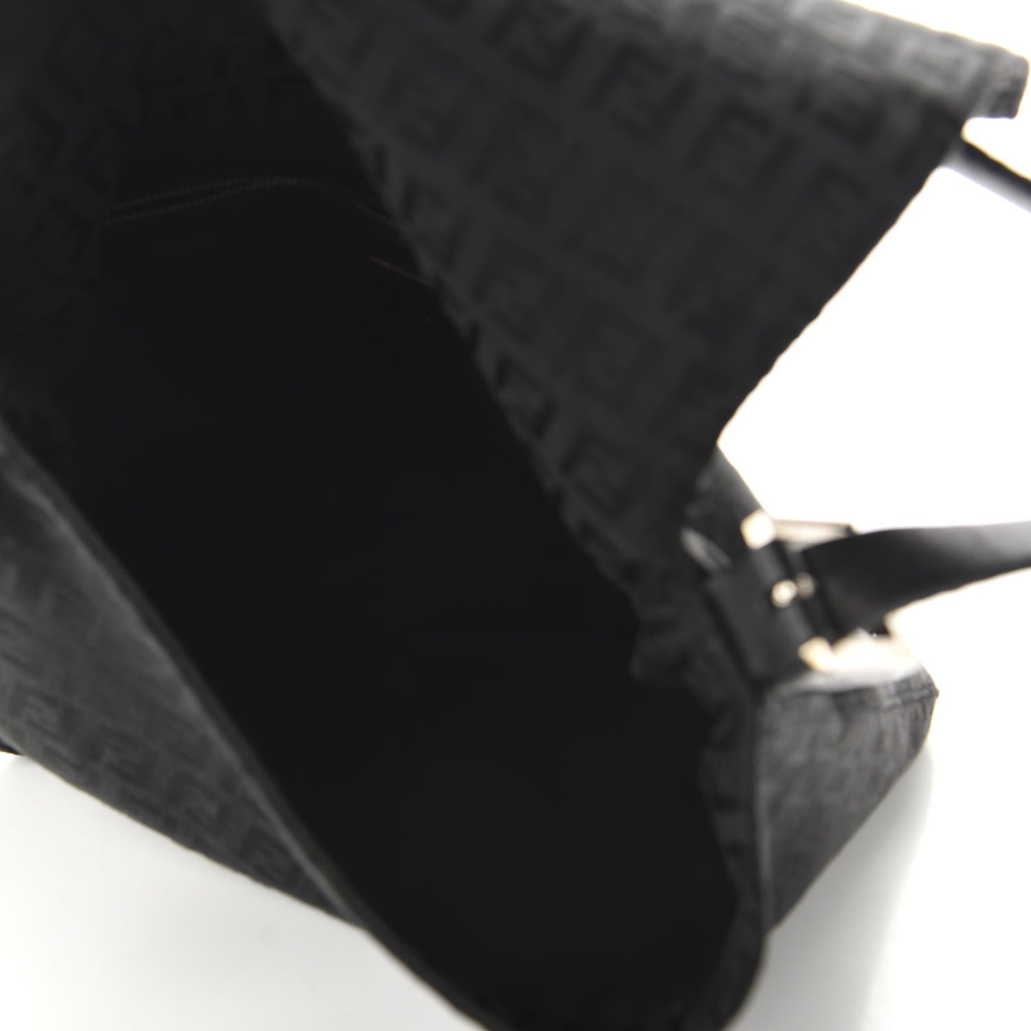 Fendi Zucchino Mama Baguette Black 5 of 9