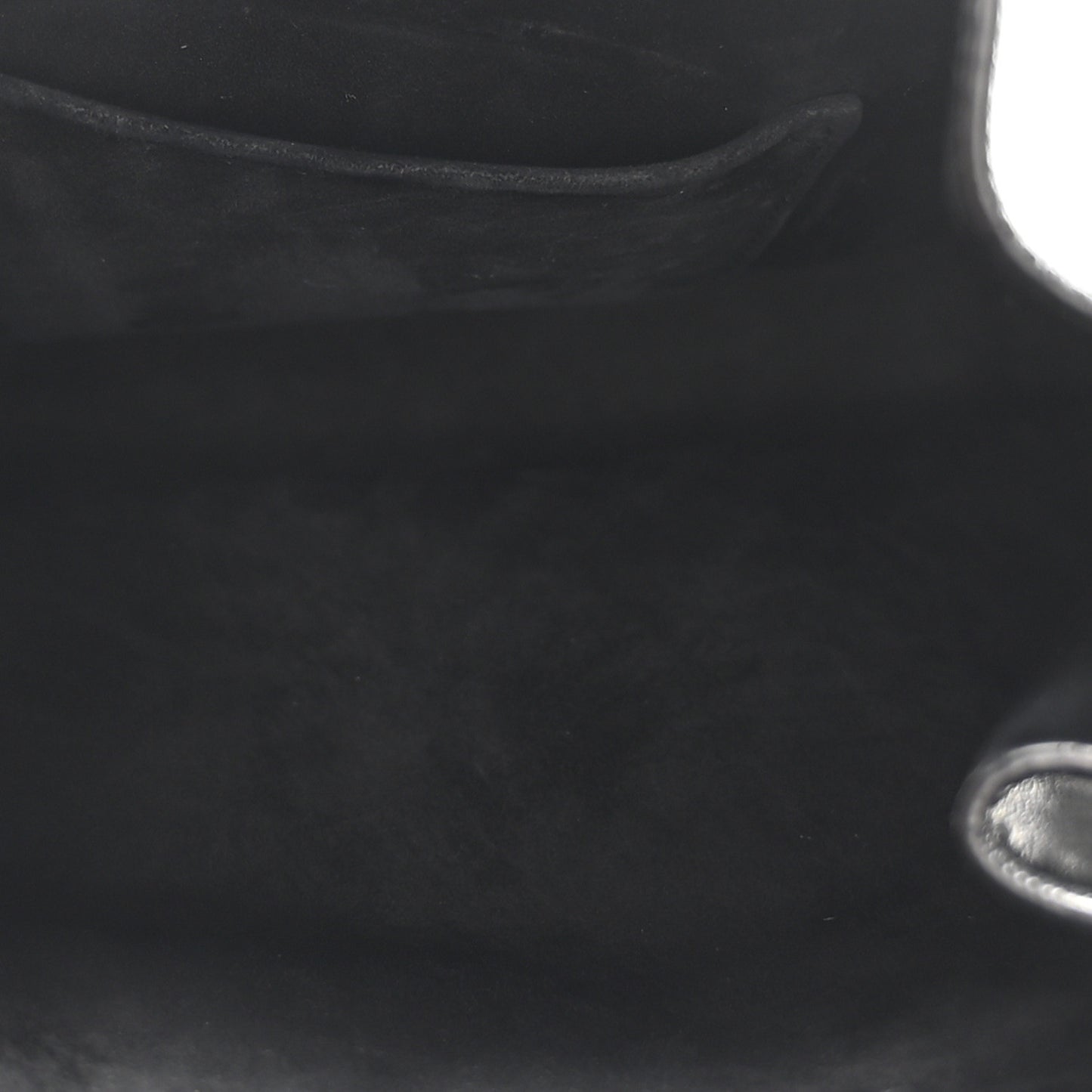 Calfskin CD Embossed Medium C'est Chain Bucket Bag Black