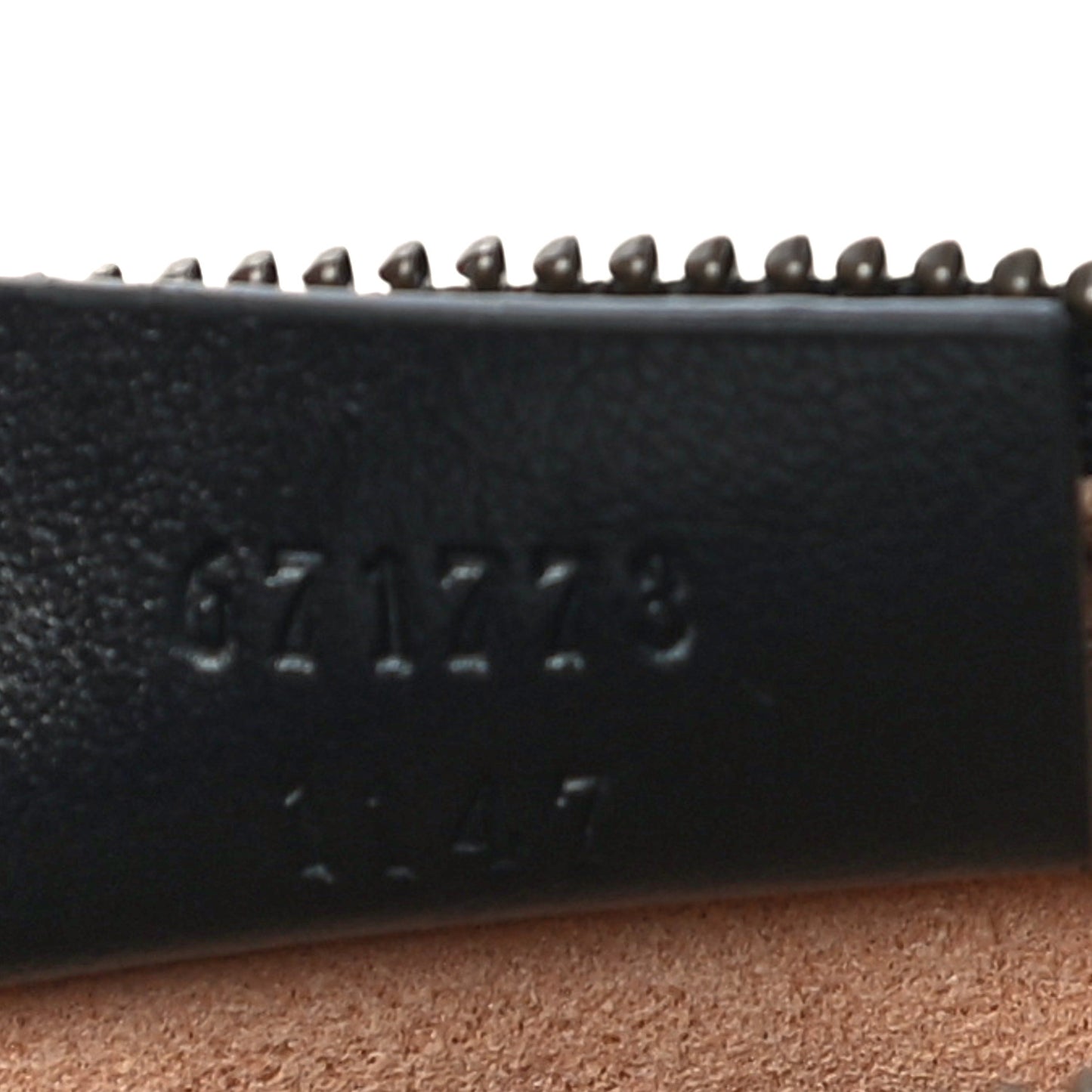 Calfskin Matelasse GG Marmont Key Case Black