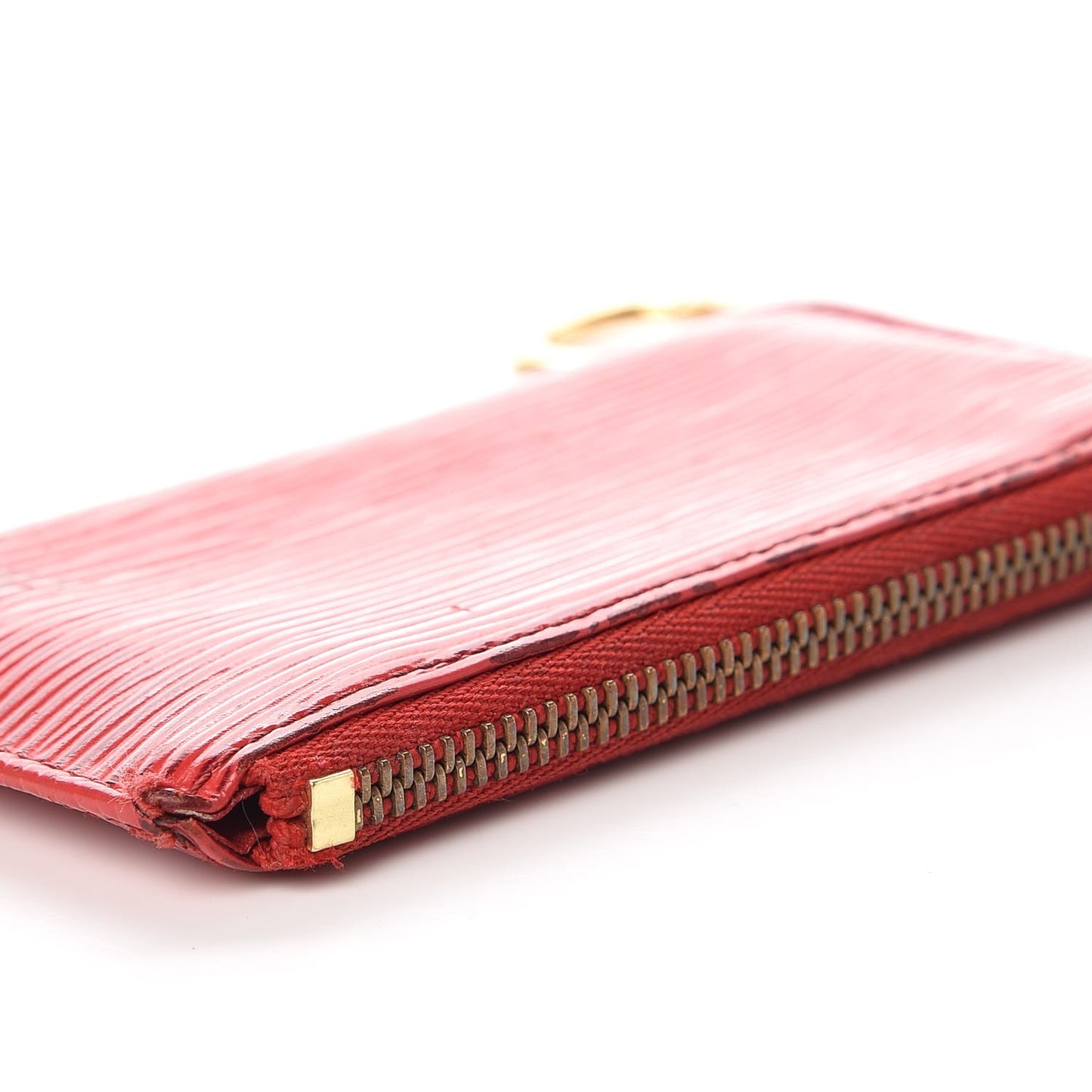 Epi Key Pouch Castillan Red